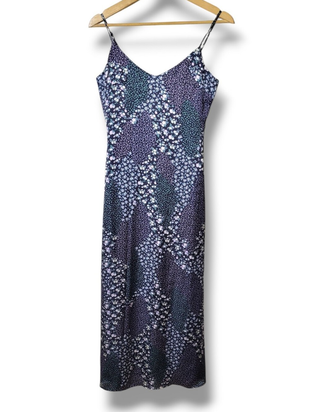 Sadie & Sage Patchwork Floral Slip Dress